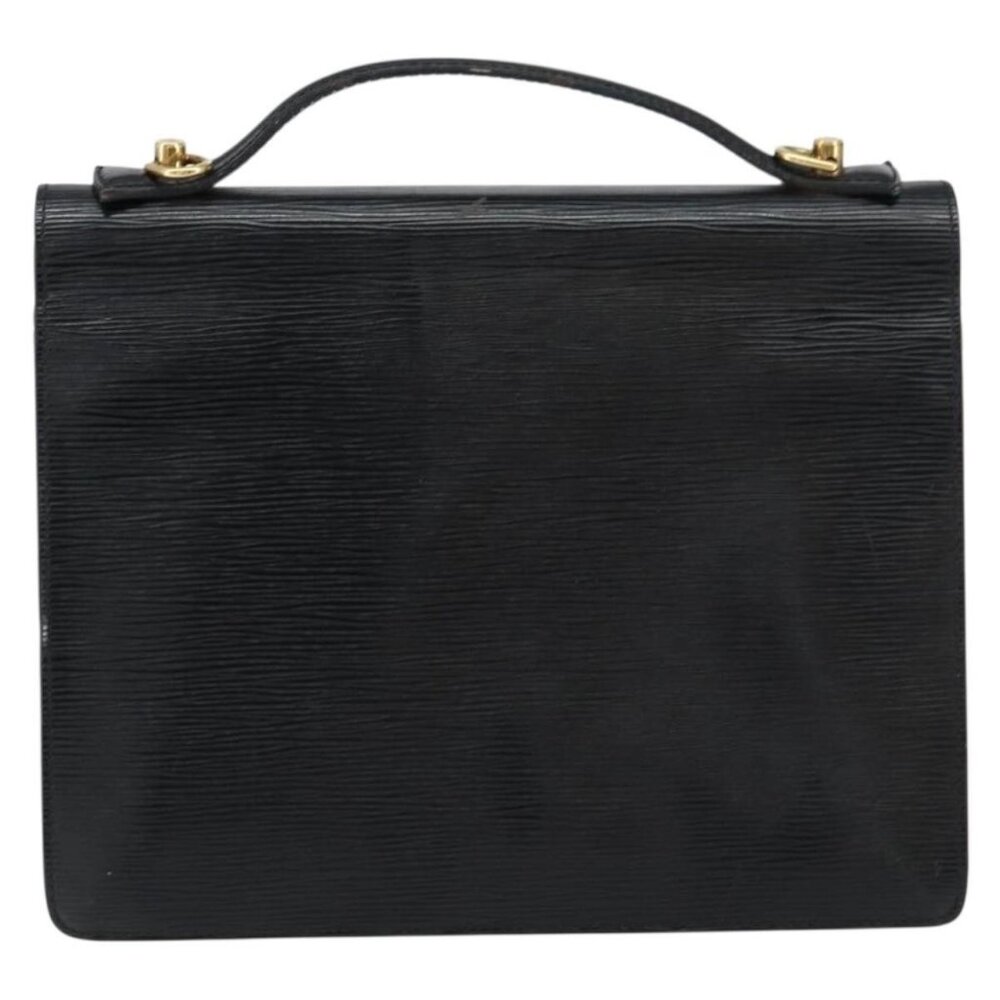 LOUIS VUITTON Epi Monceau 28 Hand Bag Black M52122 LV Auth bs31100 - Picture 3 of 16